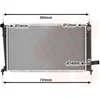 Image de Van Wezel - RADIATOR VOOR SAAB 9-5 1997-2005 4575718
