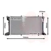 Image de Van Wezel - RADIATOR VOOR FORD TRANSIT 1994-2000 1671826