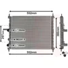 Image de Van Wezel - RADIATOR VOOR FIAT BRAVA/BRAVO 1995-2001 46420484