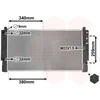 Image de Van Wezel - RADIATOR VOOR VW TRANSPORTER CARAVELLE 1996-2003 7D0121253