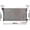 Image de Van Wezel - RADIATOR VOOR CITROEN SAXO 1996-1999 00001301VT