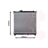 Image de Van Wezel - RADIATOR VOOR SUZUKI VITARA 1988-1999 1770056B00