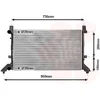 Image de Van Wezel - RADIATOR VOOR VW LT 1996-2006 2D0121253