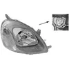 Image de VanWezel 5430962 - Phare droit pour Toyota Yaris de 04/1999 à 2005
