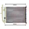 Image de Van Wezel - RADIATOR VOOR FIAT BRAVA/BRAVO 1995-2001 46534995