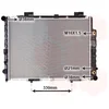 Image de Van Wezel - RADIATOR VOOR MERCEDES BENZ E-CLASS W210 1995-1999 2105005203