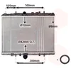 Image de Van Wezel - RADIATOR VOOR CITROEN C5 2001-2004 133068
