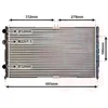 Image de Van Wezel - RADIATOR VOOR VW CADDY 1995-2004 6K0121253AS