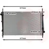Image de Van Wezel - RADIATOR VOOR FORD MONDEO 2000-2006 1114765