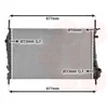 Image de Van Wezel - RADIATOR VOOR FORD MONDEO 2000-2006 1216262