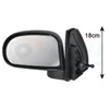 Image de VanWezel 8203804 - Rétroviseur complet droit pour Hyundai Atos jusque 2003