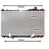Image de Van Wezel - RADIATOR VOOR HONDA CIVIC 1999-2001 19010PMMA51