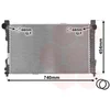 Image de Van Wezel - RADIATOR VOOR MERCEDES BENZ C-CLASS W203 2000-2006 2035000803