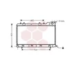Image de Van Wezel - RADIATOR VOOR SUBARU FORESTER 1997-2002 45111FC310