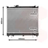 Image de Van Wezel - RADIATOR VOOR SUZUKI VITARA 1988-1999 1770060A10