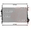 Image de Van Wezel - RADIATOR VOOR FORD MONDEO 2000-2006 1216264