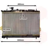 Image de Van Wezel - RADIATOR VOOR HYUNDAI MATRIX 2001-2006 2531017000