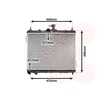 Image de Van Wezel - RADIATOR VOOR HYUNDAI GETZ 2002-2005 253101C100