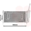 Image de Van Wezel - RADIATOR VOOR FIAT IDEA 2004-2011