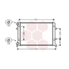 Image de Van Wezel - RADIATOR VOOR AUDI A3 8P 2003-2008 1K0121251K