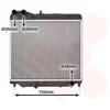Image de Van Wezel - RADIATOR VOOR HONDA JAZZ 2002-2008 19010PWAG01