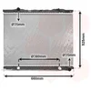 Image de Van Wezel - RADIATOR VOOR KIA SORENTO BL 2002-2006 253103E020