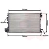 Image de Van Wezel - RADIATOR VOOR OPEL SIGNUM 2003-2005 1300251