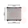 Image de Van Wezel - RADIATOR VOOR TOYOTA YARIS HB 2011-2014 164000N050