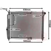 Image de Van Wezel - RADIATOR VOOR CHEVROLET AVEO 2008-2011 96443475