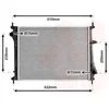 Image de Van Wezel - RADIATOR VOOR FIAT MULTIPLA 1999-2004 51767821