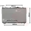 Image de Van Wezel - RADIATOR VOOR CHEVROLET LACETTI/NUBIRA 2003-2009 96553243