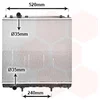 Image de Van Wezel - RADIATOR VOOR HYUNDAI TERRACAN 2001-2003 25310H1920