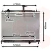 Image de Van Wezel - RADIATOR VOOR HYUNDAI ACCENT 2006-2012 253101E300