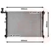 Image de Van Wezel - RADIATOR VOOR HYUNDAI I-30 2008-2012 253101H000