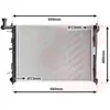 Image de Van Wezel - RADIATOR VOOR HYUNDAI I-30 2008-2012 253102H050