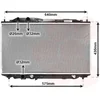 Image de Van Wezel - RADIATOR VOOR HONDA CIVIC HB 2006-2011 19010RRH901