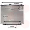 Image de Van Wezel - RADIATOR VOOR NISSAN TERRANO II 1993-1999 1958982