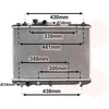 Image de Van Wezel - RADIATOR VOOR SUZUKI SWIFT 2005-2010 1770062J10