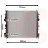Image de Van Wezel - RADIATOR VOOR RENAULT KANGOO 1997-2003 8200384071