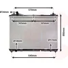 Image de Van Wezel - RADIATOR VOOR SUZUKI GRAND VITARA 2005-2008 1770067J00