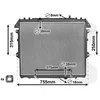 Image de Van Wezel - RADIATOR VOOR TOYOTA HILUX 2005-2012 164000L130