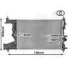 Image de Van Wezel - RADIATOR VOOR CHEVROLET CRUZE 2009-2015 1300299