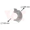 Image de Van Wezel - REMSCHIJF BESCHERMER VOOR AUDI A3 8L 1996-1999 1J0615311A