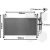 Image de Van Wezel - LUCHTCONDENSATOR VOOR MAZDA 2 2007-2010 DF7161480A