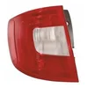 Image de VanWezel 7636925 - Feu arrière gauche sans partie éléctrique pour Skoda Superb de 2008 à 2013
