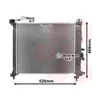 Image de Van Wezel - RADIATOR VOOR OPEL MERIVA B 2010-2014 1300309