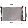 Image de Van Wezel - RADIATOR VOOR HYUNDAI ACCENT 2011-2014 253100U050