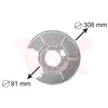 Image de Van Wezel - REMSCHIJF BESCHERMER VOOR BMW 3 E36 1990-2000 1158992