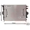 Image de Van Wezel - RADIATOR VOOR PORSCHE CAYENNE 92A 2010-2014 7P0121253A