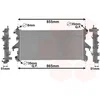 Image de Van Wezel - RADIATOR VOOR CITROEN JUMPER 2006-2014